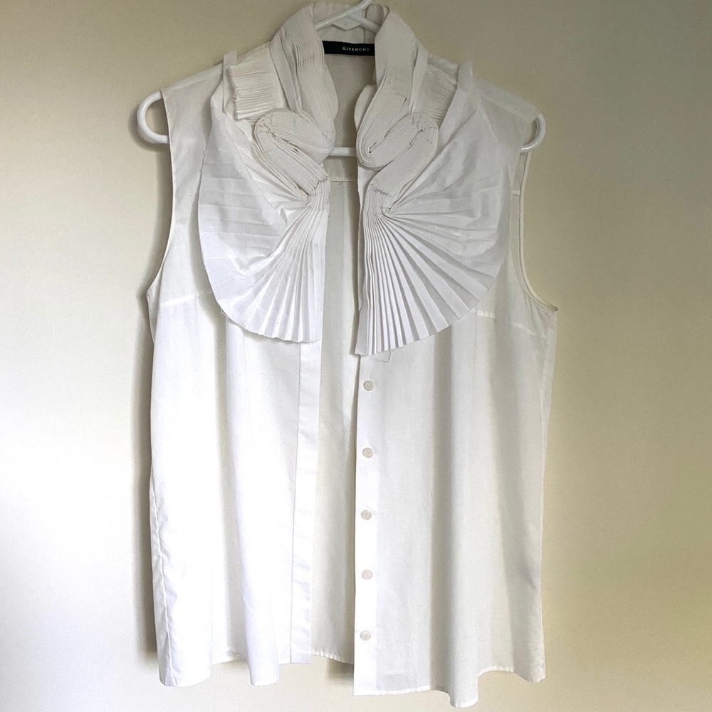 Givenchy Art Blouse, White